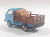 Tomy Tomica No. 31 Suzuki Carry Farm Livestock Truck Blue and Brown 1/55 Scale Die Cast Toy Car Vehicle - No Pigs