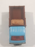 Tomy Tomica No. 31 Suzuki Carry Farm Livestock Truck Blue and Brown 1/55 Scale Die Cast Toy Car Vehicle - No Pigs