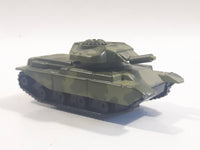 Unknown Brand Military Army Tank Camouflage Green Die Cast Toy Car Vehicle