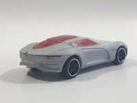 2019 Matchbox Moving Parts: MBX Road Trip Renault Trezor Concept Light Grey Die Cast Toy Car Vehicle