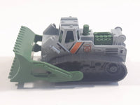 2018 Matchbox Wildfire Rescue Bulldozer Light Grey Die Cast Toy Bulldozer Construction Equipment Vehicle