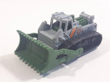 2018 Matchbox Wildfire Rescue Bulldozer Light Grey Die Cast Toy Bulldozer Construction Equipment Vehicle