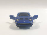 Vintage 1977 Tomy Tomica No. 5 Lamborghini Miura SV Dark Blue 1/62 Scale Die Cast Toy Car Vehicle with Opening Doors