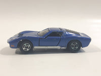 Vintage 1977 Tomy Tomica No. 5 Lamborghini Miura SV Dark Blue 1/62 Scale Die Cast Toy Car Vehicle with Opening Doors