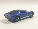 Vintage 1977 Tomy Tomica No. 5 Lamborghini Miura SV Dark Blue 1/62 Scale Die Cast Toy Car Vehicle with Opening Doors