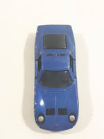 Vintage 1977 Tomy Tomica No. 5 Lamborghini Miura SV Dark Blue 1/62 Scale Die Cast Toy Car Vehicle with Opening Doors