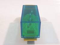 1988 Tomy Tomica No. 7 Fuso Container Truck Marine Aquarium Yellow 1/102 Scale Die Cast Toy Car Vehicle