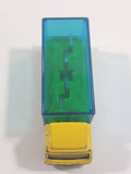 1988 Tomy Tomica No. 7 Fuso Container Truck Marine Aquarium Yellow 1/102 Scale Die Cast Toy Car Vehicle