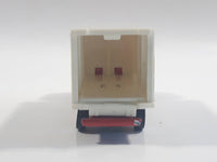 1988 Tomy Tomica No. 7 Fuso Container Truck Ice Cream Red 1/102 Scale Die Cast Toy Car Vehicle Missing Back Doors