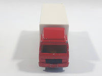 1988 Tomy Tomica No. 7 Fuso Container Truck Ice Cream Red 1/102 Scale Die Cast Toy Car Vehicle Missing Back Doors