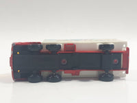 1988 Tomy Tomica No. 7 Fuso Container Truck Ice Cream Red 1/102 Scale Die Cast Toy Car Vehicle Missing Back Doors