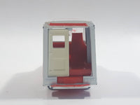 Tomy Tomica No. 27 Isuzu Hipac Van Footwork White and Red 1/70 Scale Die Cast Toy Car Vehicle Missing One Back Door