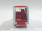 Tomy Tomica No. 27 Isuzu Hipac Van Footwork White and Red 1/70 Scale Die Cast Toy Car Vehicle Missing One Back Door