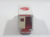 Tomy Tomica No. 27 Isuzu Hipac Van Footwork White and Red 1/70 Scale Die Cast Toy Car Vehicle Missing One Back Door