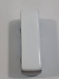 2001 Tomy Tomica Jr. Pocket Cars No. J004 Mitsubishi Fuso Aero Queen Bus "Highway Bus" White and Blue Miniature Micro 1/207 Scale Die Cast Toy Car Vehicle