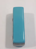 2001 Tomy Tomica Jr. Pocket Cars No. J004 Mitsubishi Fuso Aero Queen Bus Light Blue Miniature Micro 1/207 Scale Die Cast Toy Car Vehicle