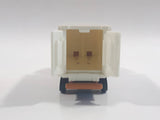1988 Tomy Tomica No. 7 "Super Great Truck" Fuso Container Truck Fish Orange 1/102 Scale Die Cast Toy Car Vehicle with Opening Rear Doors