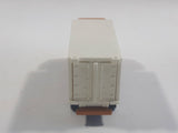 1988 Tomy Tomica No. 7 "Super Great Truck" Fuso Container Truck Fish Orange 1/102 Scale Die Cast Toy Car Vehicle with Opening Rear Doors