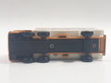 1988 Tomy Tomica No. 7 "Super Great Truck" Fuso Container Truck Fish Orange 1/102 Scale Die Cast Toy Car Vehicle with Opening Rear Doors