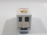 1995 Tomy Tomica No. 93 Toyota Quick Delivery Van "Fruit" White 1/72 Scale Die Cast Toy Car Vehicle with Opening Rear Doors
