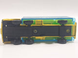 1988 Tomy Tomica No. 7 Fuso Container Truck Marine Aquarium Yellow 1/102 Scale Die Cast Toy Car Vehicle