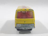 Tomy Tomica No. 60 Mitsubishi Rosa Bus Doraemon 1/85 Scale Yellow Die Cast Toy Car Vehicle with Opening Door