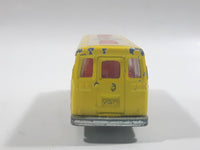 Tomy Tomica No. 60 Mitsubishi Rosa Bus Doraemon 1/85 Scale Yellow Die Cast Toy Car Vehicle with Opening Door