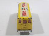 Tomy Tomica No. 60 Mitsubishi Rosa Bus Doraemon 1/85 Scale Yellow Die Cast Toy Car Vehicle with Opening Door