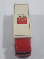 1996 Tomy Tomica No. 7 "Super Great Truck" Fuso Container Truck McDonald's 1/102 Scale Die Cast Toy Car Vehicle with Opening Rear Doors