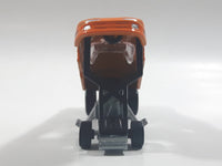 1998 Johnny Lightning No. 335 NHRA Dragsters U.S.A. 1995 Dodge Avenger Kenji Okazaki Moon Eyes Orange Die Cast Toy Car Vehicle with Lift Up Body