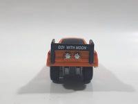 1998 Johnny Lightning No. 335 NHRA Dragsters U.S.A. 1995 Dodge Avenger Kenji Okazaki Moon Eyes Orange Die Cast Toy Car Vehicle with Lift Up Body