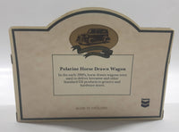 Lledo Chevron Standard Oil Company Standard Tank Wagon Horse Drawn Dark Green and Grey Die Cast Toy Car Vehicle New In Box