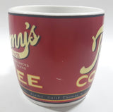 Tommy's Brand Balanced Blend Coffee Red Ceramic Coffee Mug Cup