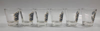 Calgary Flames NHL Ice Hockey Team Hunter Collector Glass Set of 6 Shooter Shot Glasses