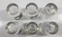 Calgary Flames NHL Ice Hockey Team Hunter Collector Glass Set of 6 Shooter Shot Glasses