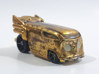 2015 Hot Wheels Star Wars Character Cars C-3PO Pearl Gold Chrome Die Cast Toy Car Vehicle