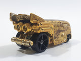 2015 Hot Wheels Star Wars Character Cars C-3PO Pearl Gold Chrome Die Cast Toy Car Vehicle