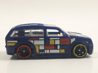 2016 Hot Wheels Art Cars Boom Box Dark Blue Die Cast Toy Car Vehicle