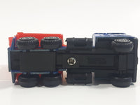 Summer Marz Karz Style Kenworth K100 Cement Truck Blue Red White 1/90 Scale Die Cast Toy Car Vehicle Made in Hong Kong