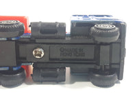 Summer Marz Karz Style Kenworth K100 Cement Truck Blue Red White 1/90 Scale Die Cast Toy Car Vehicle Made in Hong Kong