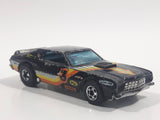 Vintage 1979 Hot Wheels Torino Stocker Black Die Cast Toy Car Vehicle
