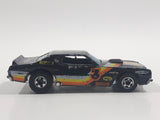 Vintage 1979 Hot Wheels Torino Stocker Black Die Cast Toy Car Vehicle