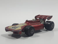 Vintage 1973 Lesney Matchbox Superfast No. 24 "Team Matchbox" Race Car Red Die Cast Toy Car Vehicle