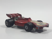 Vintage 1973 Lesney Matchbox Superfast No. 24 "Team Matchbox" Race Car Red Die Cast Toy Car Vehicle