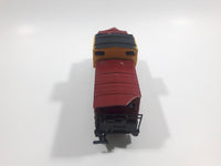 Bachmann Santa Fe ASTF 999628 Dark Red and Yellow Caboose Train Car Hopper HO Scale - Damaged