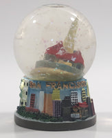 San Francisco 3D City Themed 2 1/2" Miniature Snow Globe - Tilted