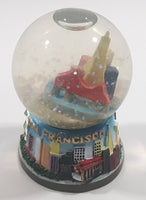 San Francisco 3D City Themed 2 1/2" Miniature Snow Globe - Tilted