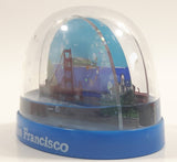 San Francisco Golden Gate Bridge Themed 2 1/8" Miniature Plastic Snow Globe - Low Liquid