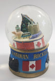 Canadian Rockies 3 1/2" Miniature Snow Globe - Tilted