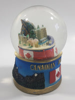 Canadian Rockies 3 1/2" Miniature Snow Globe - Tilted